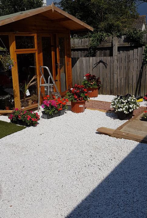 White Stone Landscape Ideas For Your Garden Decorative Aggregates 6767